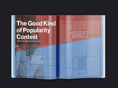 Political Review Magazine book design branding design editorial magazine print