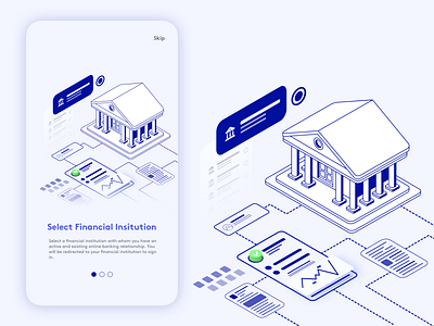 Tutorial Screens / Onboarding app design digital arts graphic design illustration interface ios iphone isometric mobile mobile design onboarding tutorials ui vector