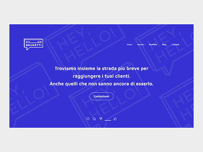 Zuan Brunetti website adobe xd branding graphic design web design
