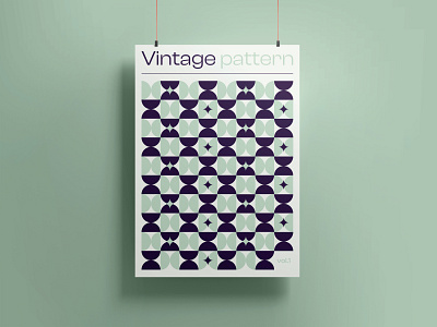 Vintage pattern - vol.1 adobe illustrator design graphic design illustration pattern vector vintage