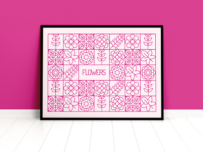 Flowers adobe illustrator design graphic design illustration pattern vector