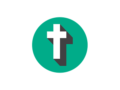 Fgtm Cross Symbol branding design flat logo vector