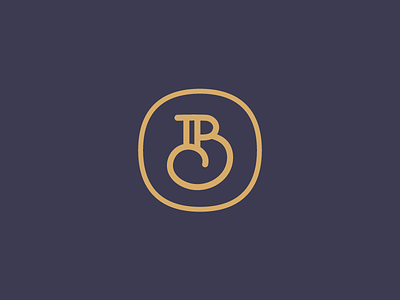 I did a thing! 🙌🏽 b flat hand lettering icon illustration line logo monogram monoline script