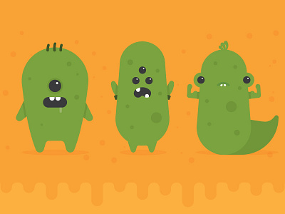 Wash your hands! bacteria food germs illustration kawaii safety virus