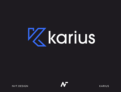 Branding - Karius branding design logo minimal typography