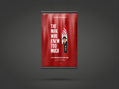 The Man Who Knew Too Much - Redesign illustration print
