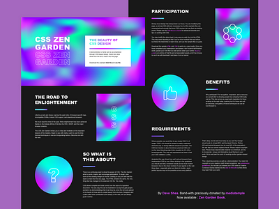CSS Zen Garden - Redesign webdesign