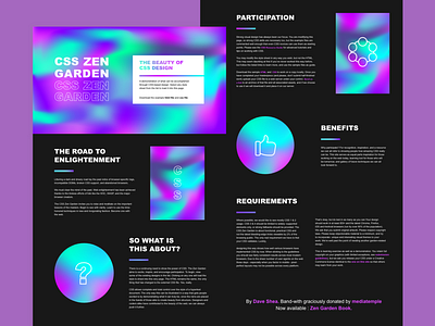 CSS Zen Garden - Redesign