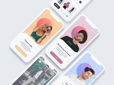 Clothify app branding design ui