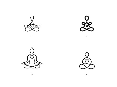 Yoga Marks WIP logo meditation yoga zen