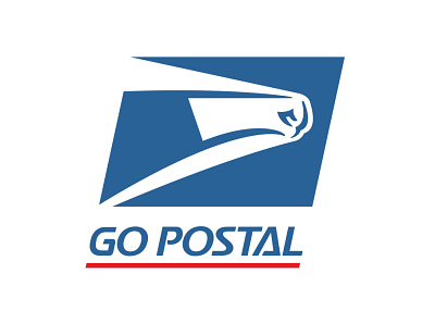 Save the USPS go postal logo post office united states usps