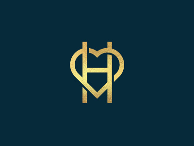 Heart of Education heart logo monogram