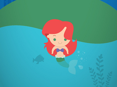 Ariel ariel disney fish mermaid princess