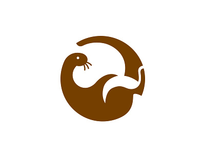 Otter logo - revised logo otter