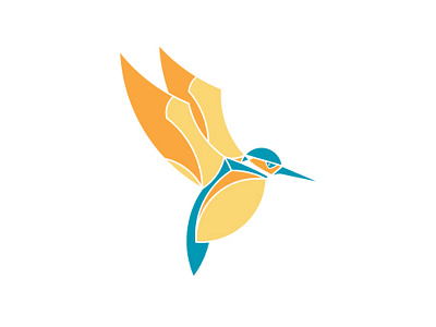 Kingfisher logo bird kingfisher logo