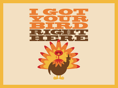 Bird bird illustration thanksgiving turkey