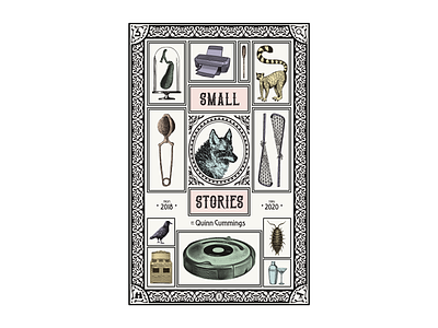 Small Stories Book Cover book cover curios etchings illustration