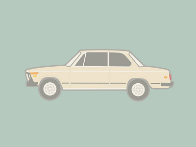 75 BMW 2002 bmw car illustration vector