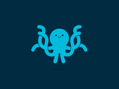 Happy World Octopus Day cephalopod eight illustration octopus vector