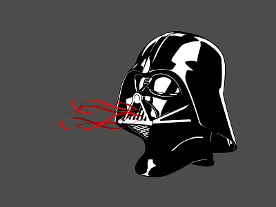 Lord, It's Hot darth vader illustration star wars vector