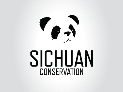 Sichuan Conservation branding design icon identity illustration illustrator lettering logo minimal type typography vector