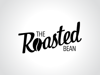 The Roasted Bean branding design icon identity illustration illustrator lettering logo minimal type typography vector