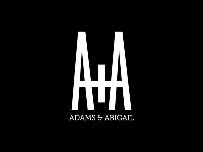 Adams & Abigail branding design icon identity illustration illustrator lettering logo minimal type typography vector