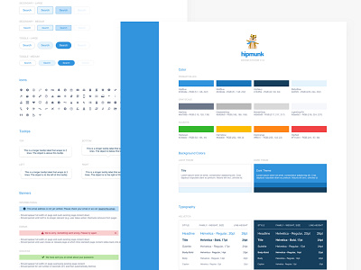 Hipmunk Design System [WIP] brand colors components design system interface style guide style kit ui ui kit ux