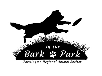 Bark in The Park Logo Design 2 animal design dog logo park