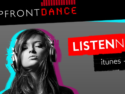 Upfront Dance homepage detail