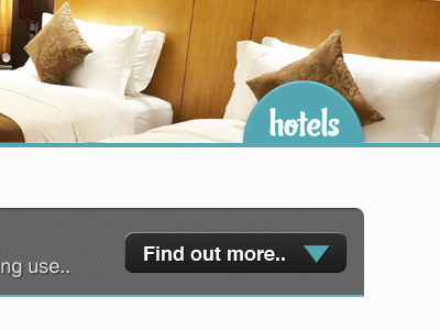 Hotels buttons fancy header texture