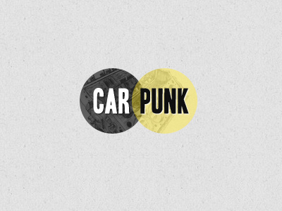 Carpunk Logo cars logo motoring texture typography