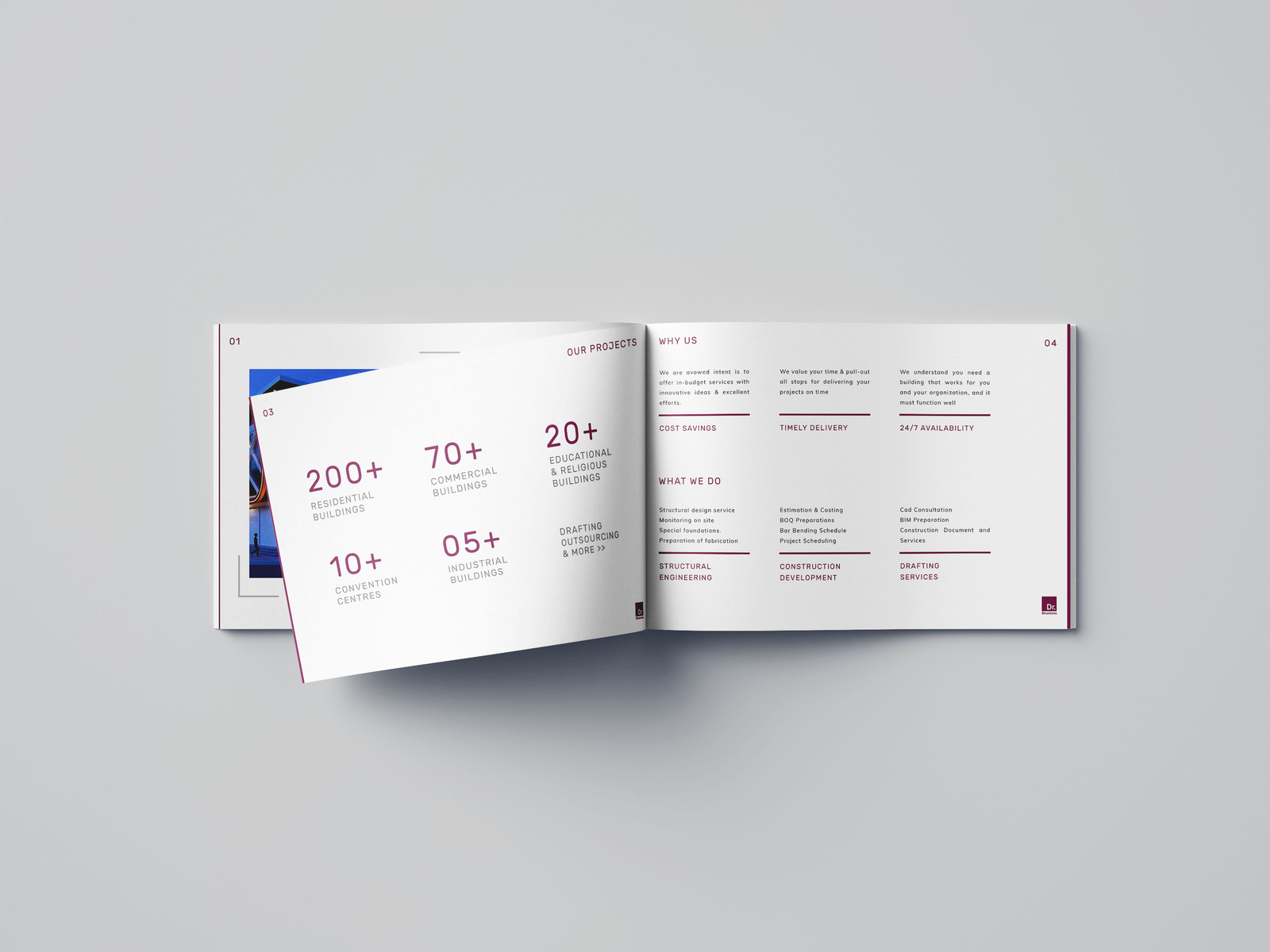 Corporate Portfolio Booklet Design by Arjun K. on Dribbble