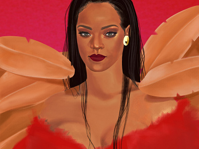 Riri art branding design digital fashion fashion illustration fashion illustrator illustration portrait portrait art