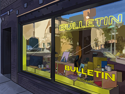 Bulletin 3 art design digital illustration