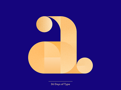 A 36 days 36 days of type 36 days of type lettering a alphabet colors geometric geometric art geometric pattern geometry typogaphy