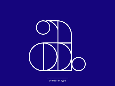 A 36 days 36 days of type 36 days of type lettering a colors design geometric geometric pattern geometry