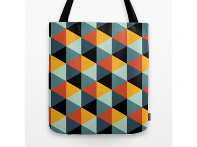 Geometric Pattern Tote Bag geometric surface pattern vectors