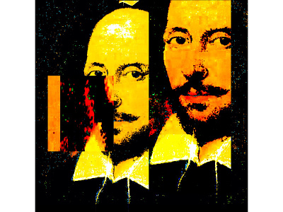 William Shakespeare author classic digital glitch heritage writing