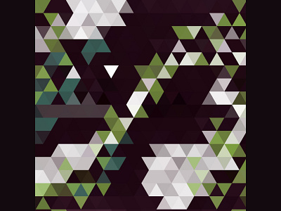 Apple Blossom Geo geometric pattern triangles