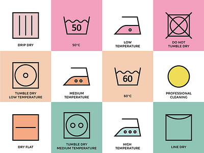 Washing Instructions by Kate England on Dribbble