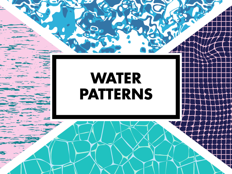 Semless water patterns