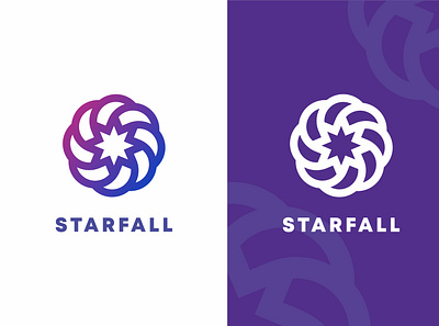 starfall branding design logo