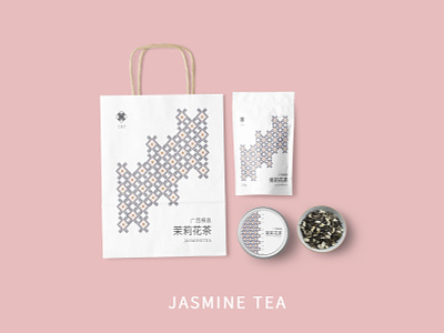 jasmine tea 2019 national pattern packaging pattern tea women