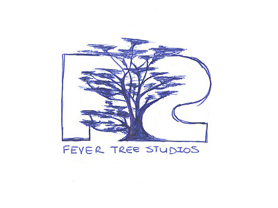 Fever Tree Studios Logo (very rough concept sketch) concept ink logo pen sketch