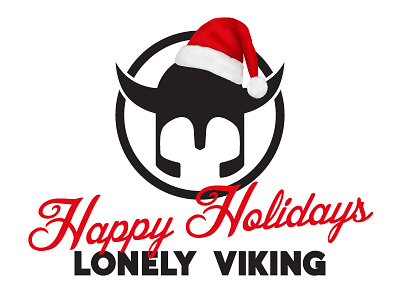 Happy Holidays From Lonely Viking happy holidays lonely viking merry christmas santa hat shane rielly