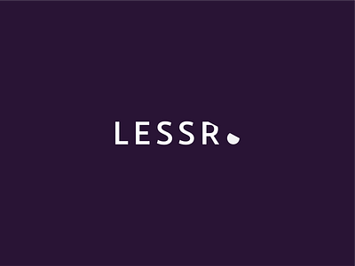 LESSR branding design logo logo design lonely viking monotone shane rielly typography vector