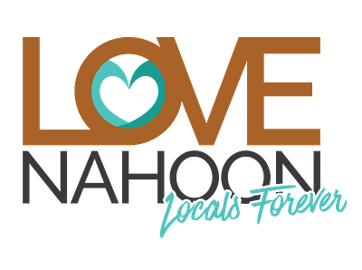 Love Nahoon Logo beach logo logo design logo design branding lonely viking love love logo shane rielly vector