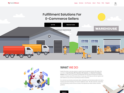 Fulfillment website design