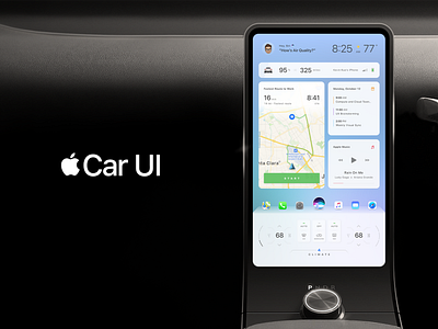 Apple Car UI Concept